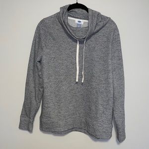 Old Navy Sweater-Knit Mock-Neck Sweatshirt Small